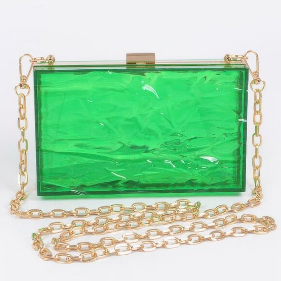 Transparent Plastic Case Clutch - Picture 4 of 4